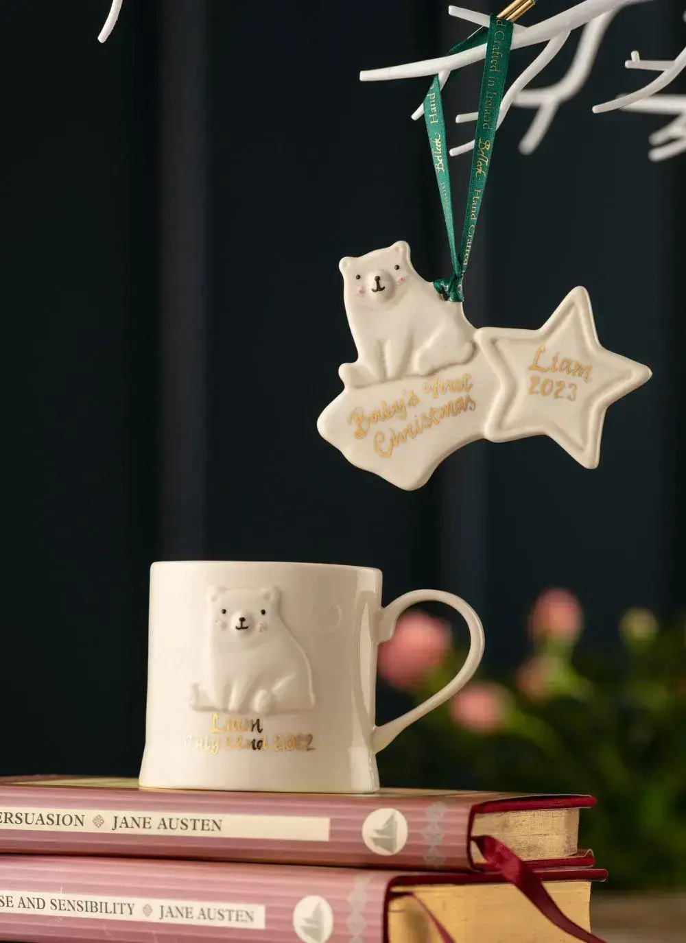 Belleek Personalized Baby Bear Mug - Image 2