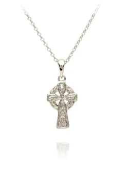 Sterling Silver Small Celtic Cross Pendant