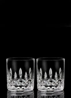 Waterford Crystal Lismore Connoisseur Straight 7oz Tumbler Pair