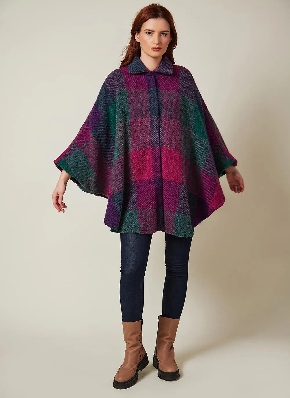 Rachel Wool Cape - Image 3