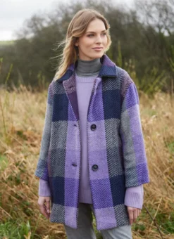 Sophie Herringbone Check Jacket