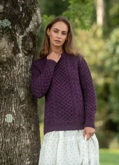 Robin Aran Crew Neck Sweater