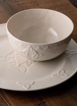 Belleek Trinity Knot Bowl