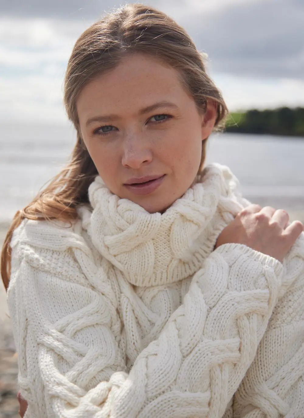 Supersoft Merino Wool Cowl Neck Sweater - Image 3