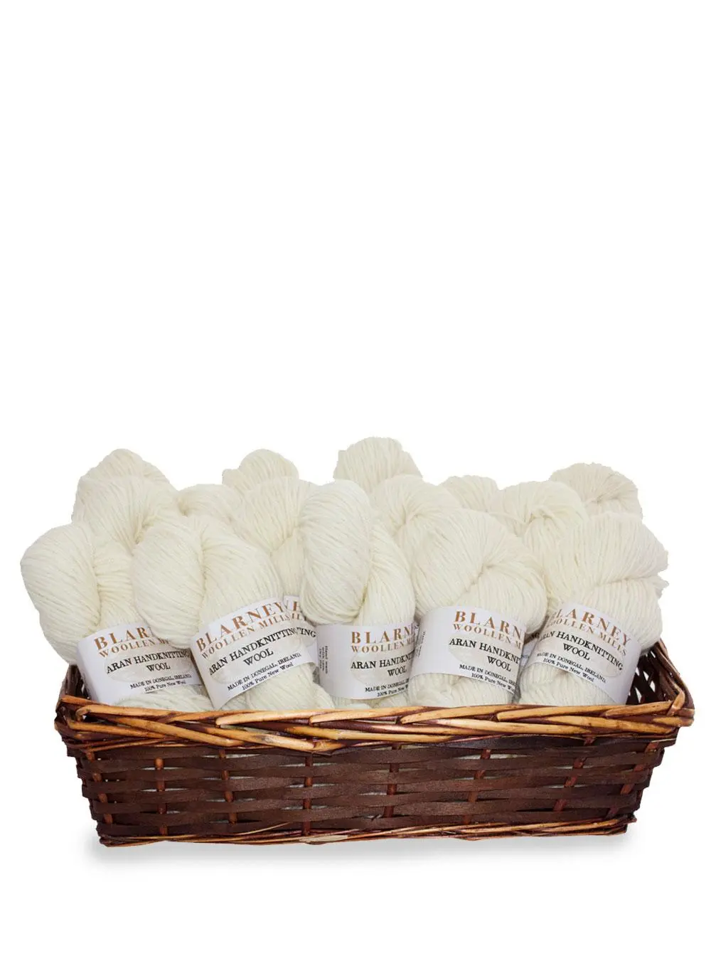 Aran Handknitting Wool Natural Pack Of 12