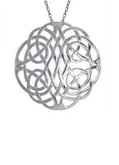 Sterling Silver Large Celtic Knot Pendant