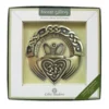 Claddagh Emblem Bronze Wall Plaque