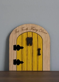 Yellow Tooth Fairy Door