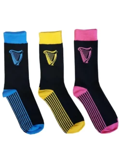 Guinness Graphic Harp Sock Gift Set