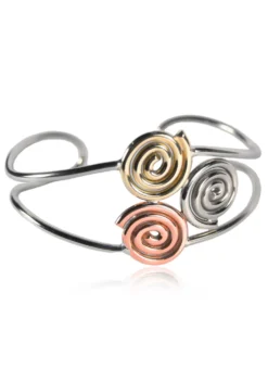 Celtic Triskele Bracelet Tri-Color