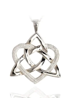 Sterling Silver Heart Of A Celt Pendant