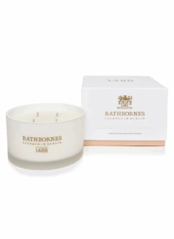 Dublin Tea Rose, Oud & Patchouli Luxury Candle