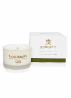 Cedar, Cloves & Ambergris Travel Candle