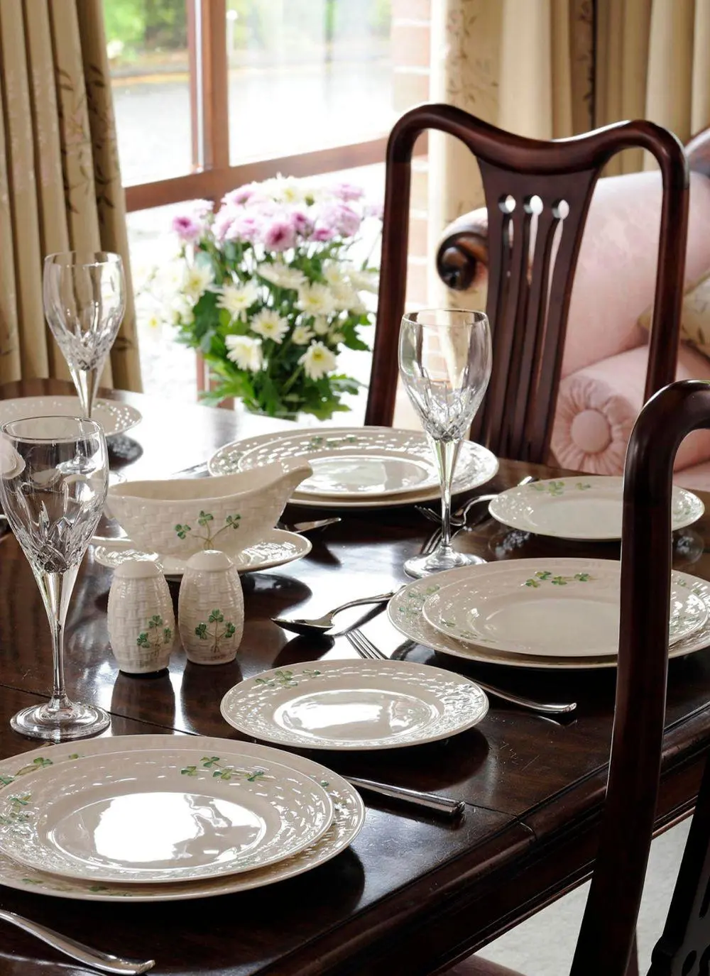 Belleek Shamrock Side Plate - Image 5