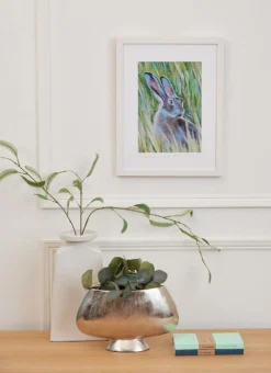 The Elusive Hare Framed Print