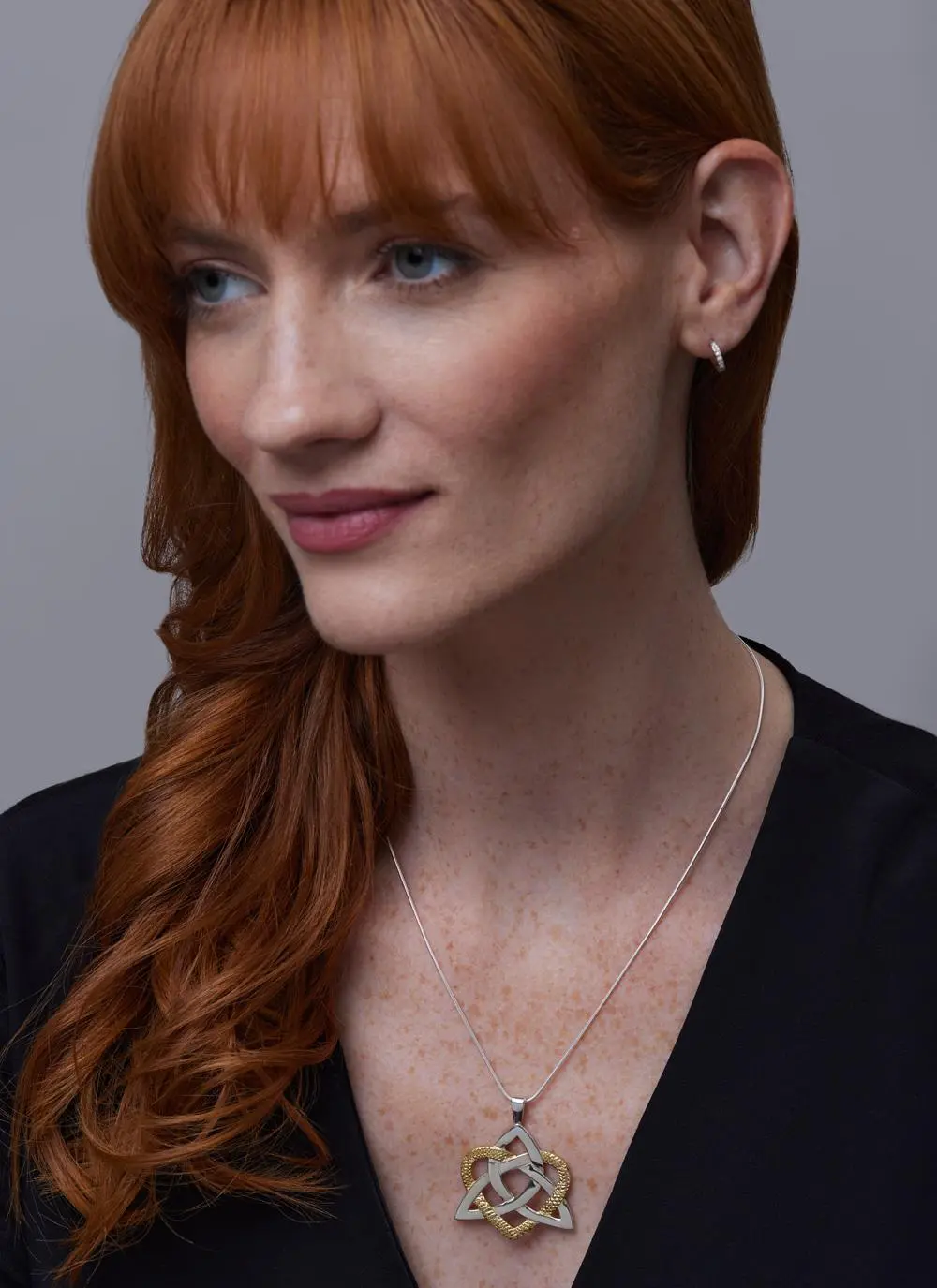 Two Tone Heart Of A Celt Pendant - Image 3