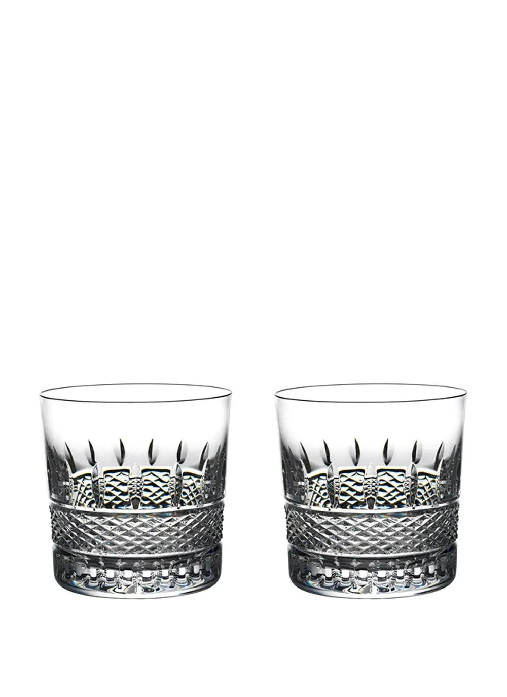 Waterford Crystal Irish Lace Tumbler Set Of 2