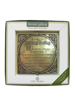 Wedding Blessing Bronze Plaque
