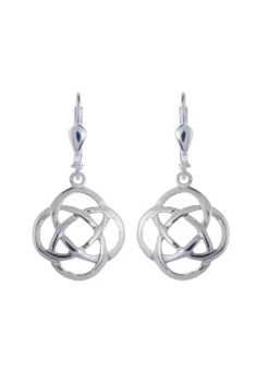 Sterling Silver Celtic Love Knot Earrings