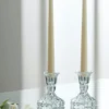 Crystal Candlestick Pair