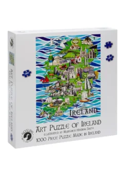 Art Puzzle Of Ireland Jigsaw Puzzle