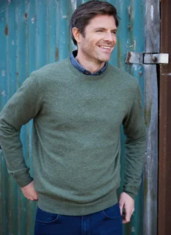 Lambswool Crew Neck Sweater