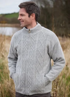 Seamus Heritage Zip Cardigan