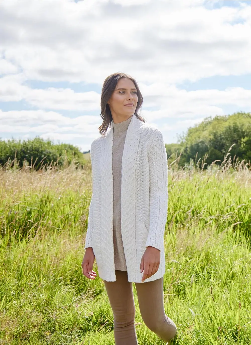 Maire Supersoft Aran Cardigan - Image 4