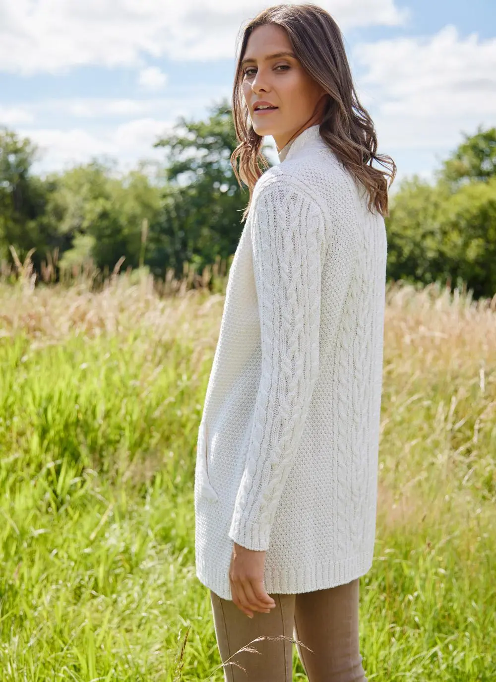 Maire Supersoft Aran Cardigan - Image 5