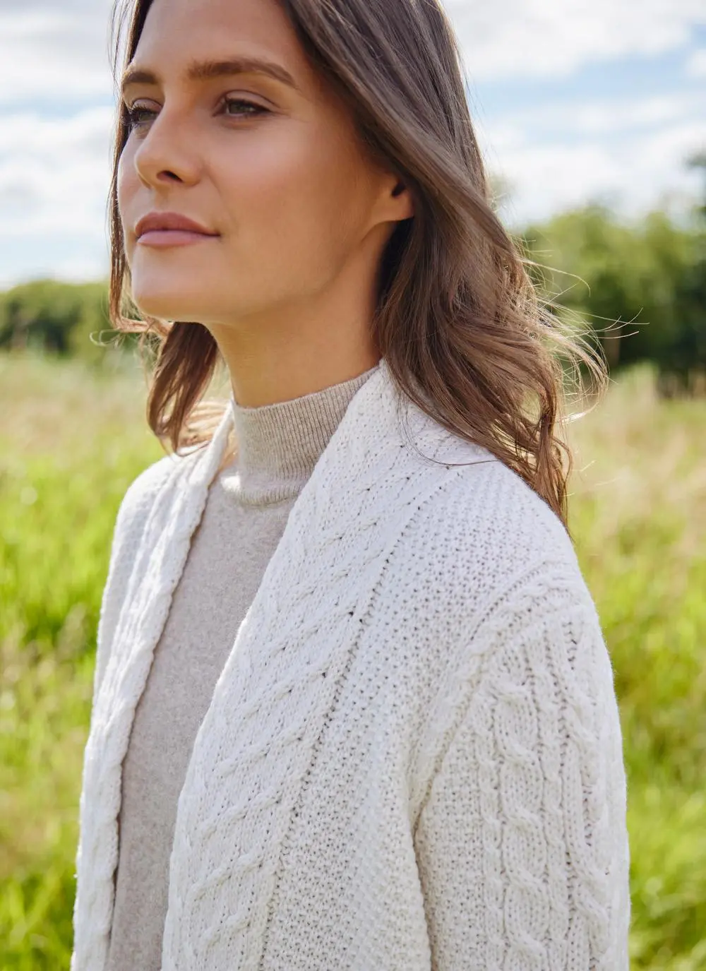 Maire Supersoft Aran Cardigan - Image 6