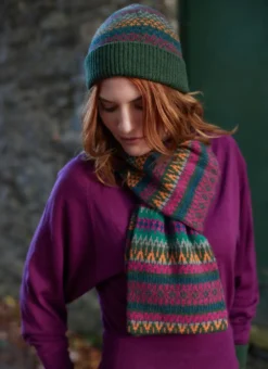 Fair Isle Glamis Knit Hat