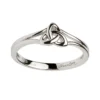 Sterling Silver Trinity Knot Ring