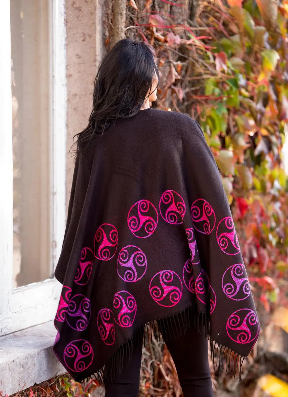 Fringed Triskele Wrap - Image 2