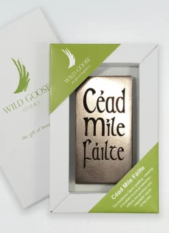 Cead Mile Failte Bronze Plaque